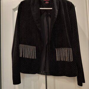 Women's size Small Fringe Jacket/Blazer